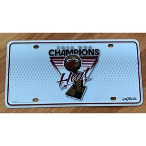 2012 NBA Champions miami Heat Plate